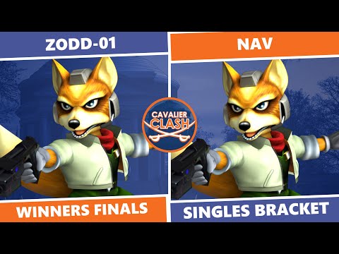 Cavalier Clash 6: Winners Finals - ZODD-01 (Fox) Vs. Nav (Fox) SSBM
