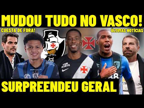 It surprised everyone! Everything changed at Vasco! Rayan in the Brazilian National Team! Flumine...