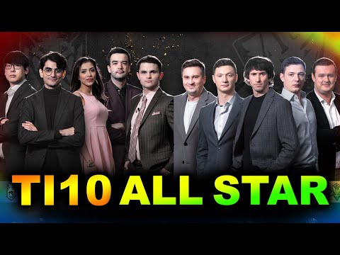 TI10 ALL STAR MATCH - ENGLISH vs RUSSIAN TALENTS! - THE INTERNATIONAL 10 DOTA 2