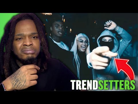 Nas Ebk X Murda B X Set Da Trend - Trendsetters (Official Music Video) | REACTION