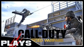Call of Duty Advanced Warfare multiplayer gameplay - ASCENDANCE DLC - grapple gameplay on climate