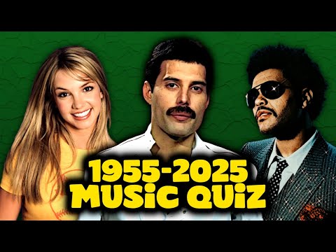 Guess the Song - One Random Song per Year (1955-2025) | Music Quiz