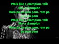 Selena Gomez - Like A Champion (Lyrics) 