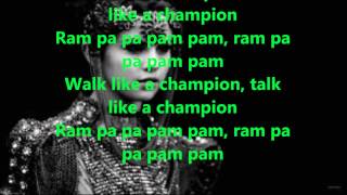Selena Gomez - Like A Champion (Lyrics)