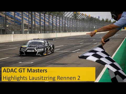 Audi souverän in der Lausitz | Highlights ADAC GT Masters Rennen 2 Lausitzring