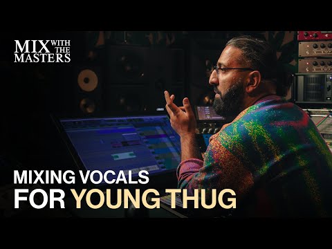 Bainz mixing vocals for Young Thug | Sneak Peek