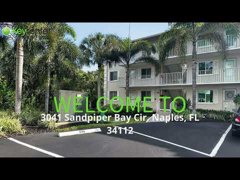 Stunning Sandpiper Bay 2 bed/2 bath end unit condo property video