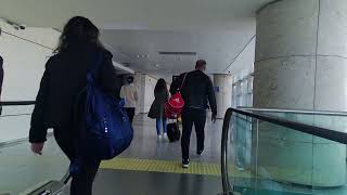 ENTERING ANKARA ESENBOGA INTERNATIONAL AIRPORT - ARRIVED FROM ISTANBUL