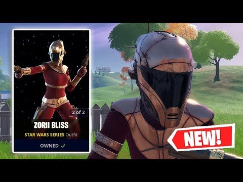 NEW ZORII BLISS Skin Gameplay in Fortnite!