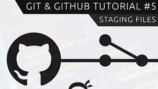 Git & GitHub Tutorial for Beginners #5 - Staging files