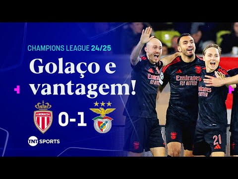 Gols e lances de Monaco x Benfica