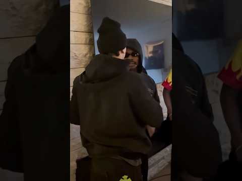 Central Cee and Asake at Grammy party in Los Angeles. #ytshorts #music #centralcee #asake #afrobeat