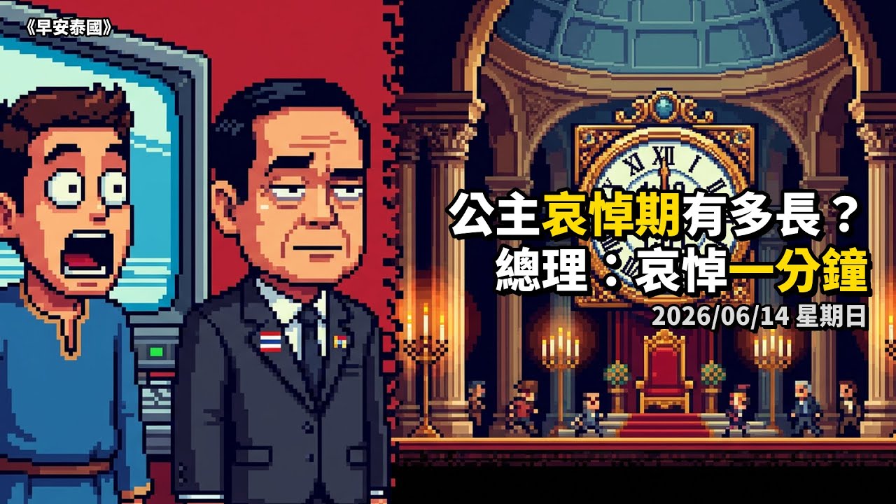 泰國公主哀悼期有特例？總理：娛樂照舊、默哀一分鐘就好！ episode artwork