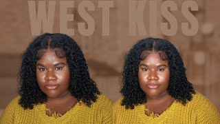 THESE CURLS ARE POPPING! DEFINING PRE PLUCKED CLOSURE WIG INSTALL | NO CUTTING ft WESTKISS HAIR