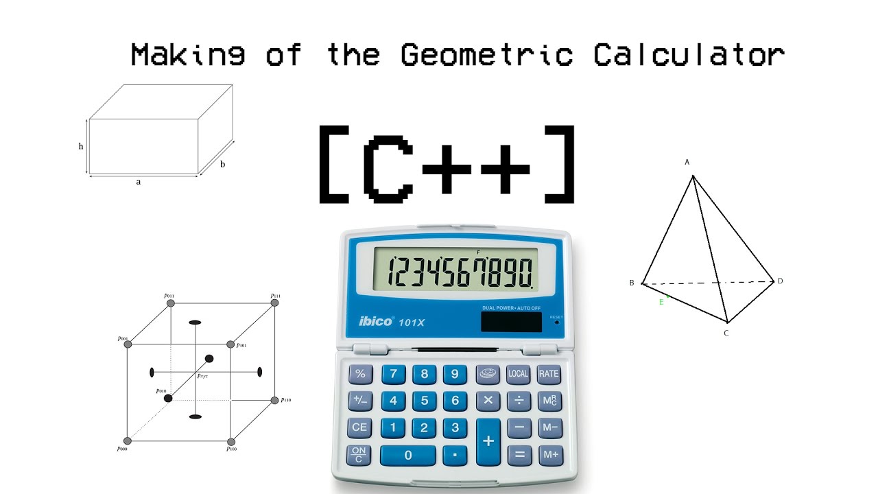Making of the Geometric Calculator (C++)