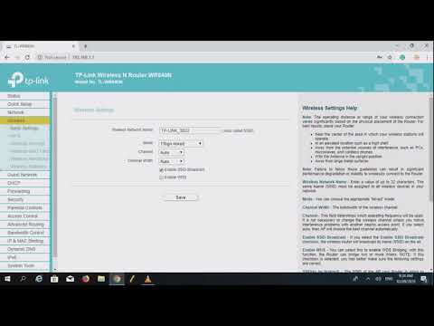 How to Configure TP-link Router - Tagalog Version