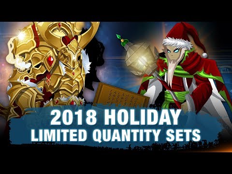 =AQW=Holiday Paragon of Light AND Festive ArchMage SETS (Rare Items)