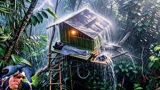 Solo Survival Camping Hujan Deras, Badai Petir Extreme Berburu Ruak-ruak & Bermalam di Rumah pohon MQDEFAULT Thumbnail