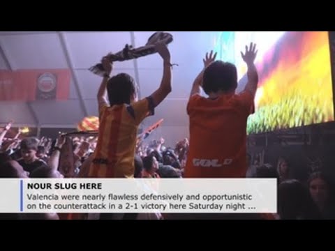 Valencia stun Barça 2-1 to win Copa del Rey