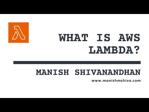 Introduction to AWS Lambda - Lambda Tutorial