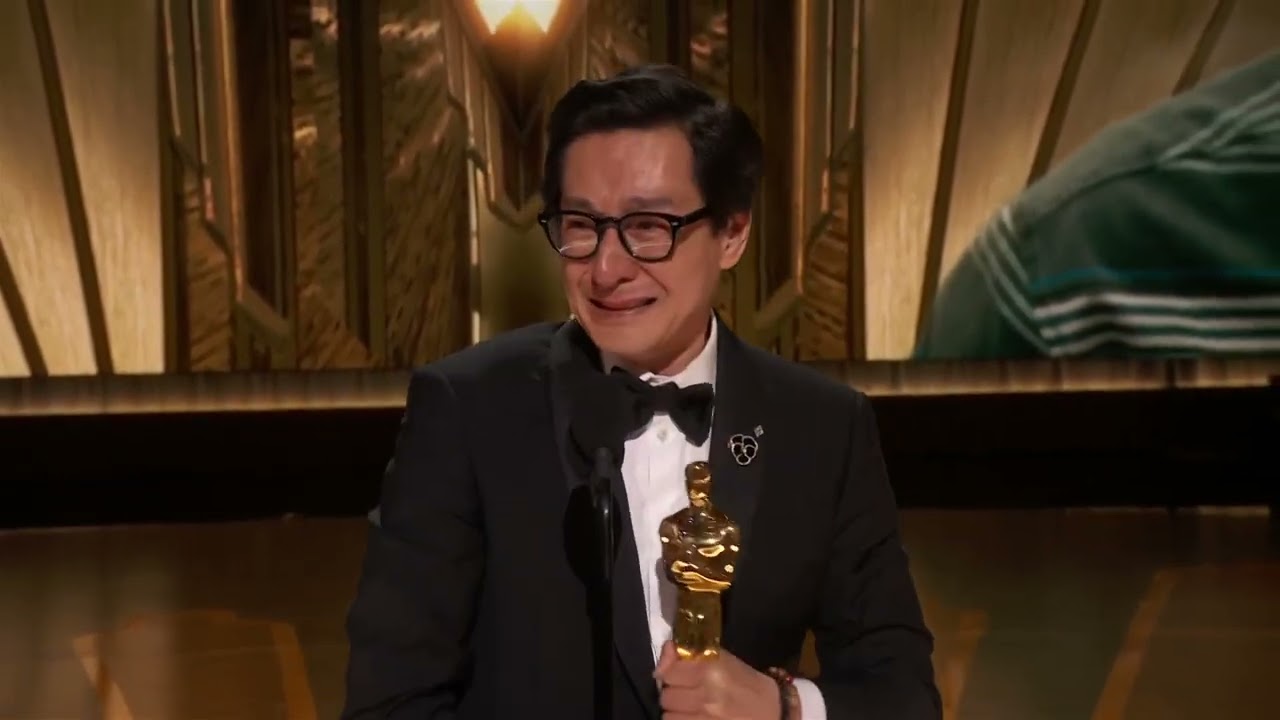 Ke Huy Quan Wins Best Supporting Actor 'Everything Everywhere All At Once' at 2023 Academy Awards