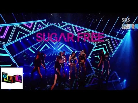 Tiara, six-color six-color infinite charm @ popular Inkigayo 140921