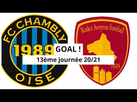 FC Chambly Oise - Rodez AF [(1)-0] GOAL 59' (Joris Correa) 13ème journée 2020/21