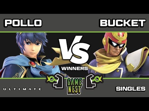 Game Nest Smash It Up: Pollo (Marth) vs Bucket (Capt. Falcon) - WInners ROund 2