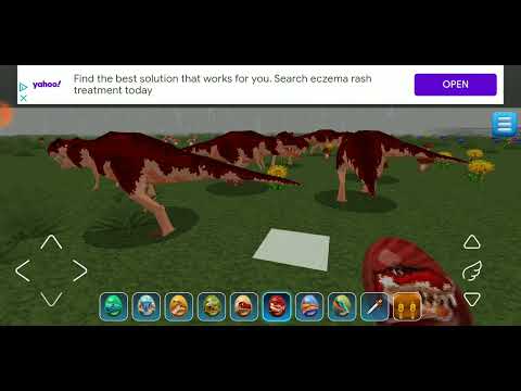 Dino Craft Survive & Craft - Spawn Tyrannosaurus Scene