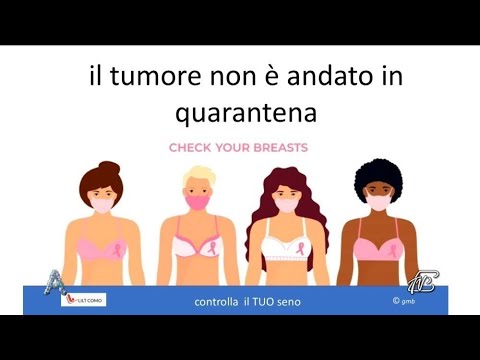 ANGOLI 6/10/2020: IL TUMORE AL SENO NON E' IN QUARANTENA! OTTOBRE MESE DELLA PREVENZIONE