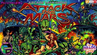 Arcade Talk Show Pinball Tournament Attack From Mars   Last Weeks Results
