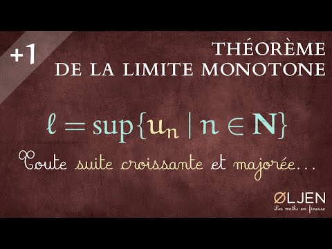 [EM#4] Théorème de la limite monotone (Démonstration)