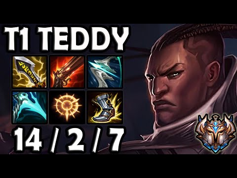 T1 Teddy LUCIAN vs KAISA [ ADC ] Patch 10.25 Ranked Korea ✅