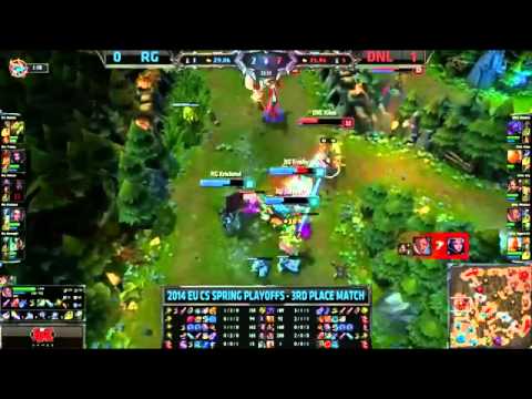 RG Sencux Leblanc VS DNL Babunia Jax Game 2 Highlights   EU CS 2014 Spring Third Place MUST SEE