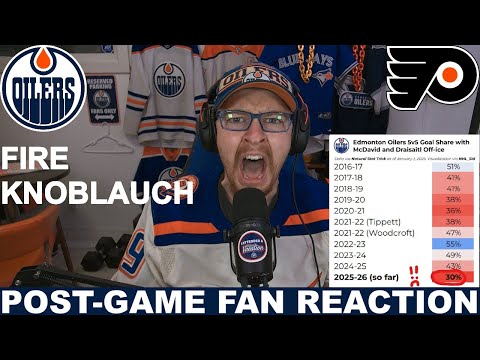 SAME OLD PROBLEMS | Post-Game Fan Reaction: Oilers vs Flyers