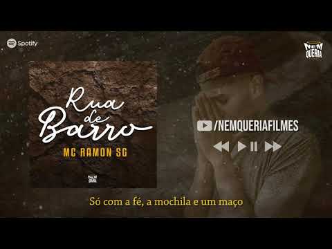 RUA DE BARRO - Mc Ramon SG (Lyric Video) Ouro*Rec