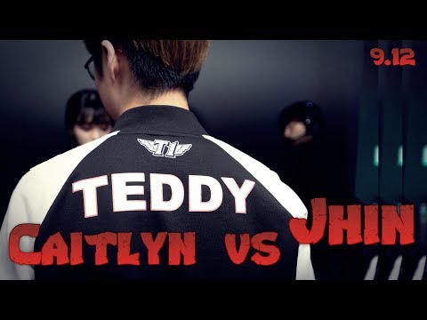SKT Teddy - Caitlyn vs Jhin ADC - LoL Season 9 KR Ranked | League Of Legends