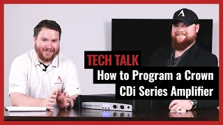 Video thumbnail for How to Configure a Crown Audio CDi Power Amplifier on Pro Acoustics Tech Talk Episode 39 by Pro Acoustics