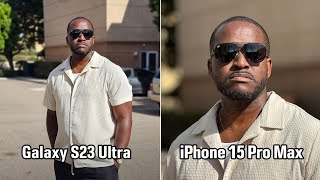 iPhone 15 Pro max vs Galaxy S23 Ultra: &quot;THE&quot; Camera Comparison