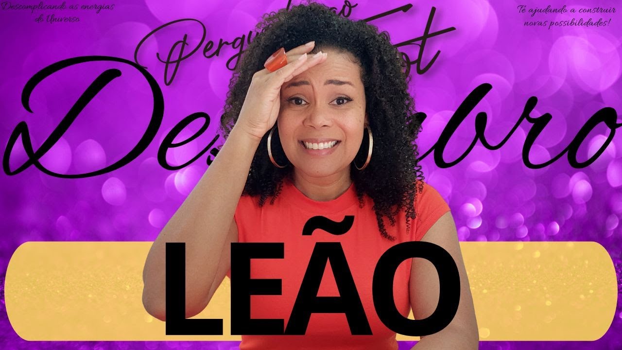 LEÃO ✨️DEZEMBRO 💥SUSTO! MUDA MUITO RAPIDO ! MOMENTO DE ESPERA