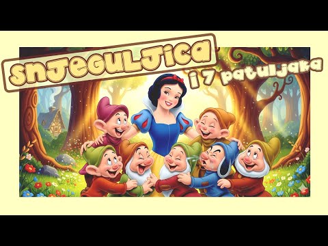 Snjeguljica i 7 Patuljaka 📖 Najljepše Priče za Djecu na Hrvatskom + Pjesmice ✔ Animirana Bajka
