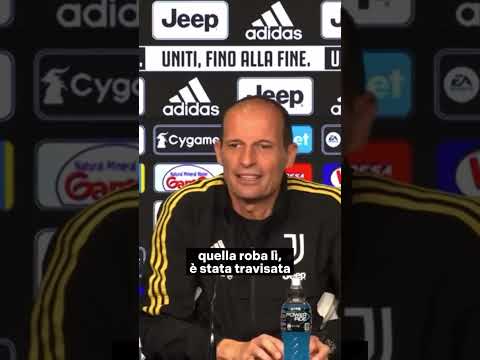 Allegri e il corto muso #allegri #juventus #shorts