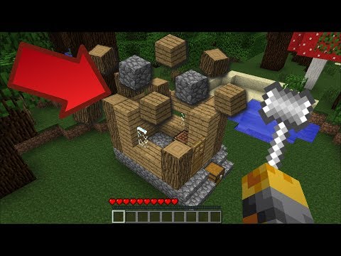 Minecraft SELF BUILDING HOUSES MOD / WATCH A BUILDING CREATE ITSELF IN-FRONT OF YOU!! Minecraft