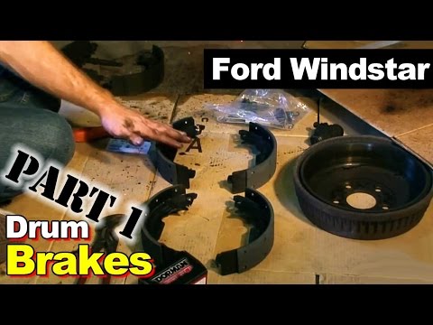 2002 Ford Windstar Rear Brake Hardware Part 1