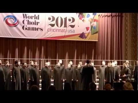Corala Armonia la World Choir Game 2012, Cincinnati, Ohio, SUA - Sectiunea Muzica Religiilor