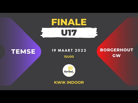 LIVESTREAM | Finale U17:  Temse - Borgerhout/GW