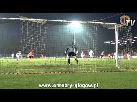 24.10.2014 bramki z meczu Chrobry Głogów - GKS Tychy 2-1