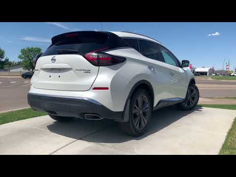 2021 Nissan Murano AWD Platinum in White for sale at Medicine Hat Nissan in Medicine Hat, AB
