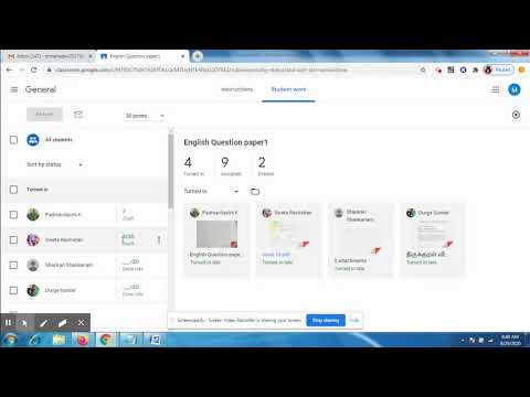 Evaluation of answer scripts KAMI extension GCR