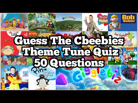 Guess The Cbeebies Theme Song Quiz - 50 Questions (Early 2000s - 2010s)